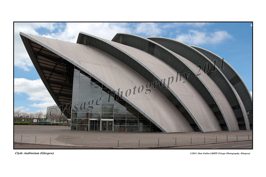 Professional photographer in Glasgow, Fine Art Photographers in Glasgow, SECC Armadillo