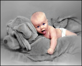 Professional photographer in Glasgow, Portrait photographers in Glasgow, Baby portrait