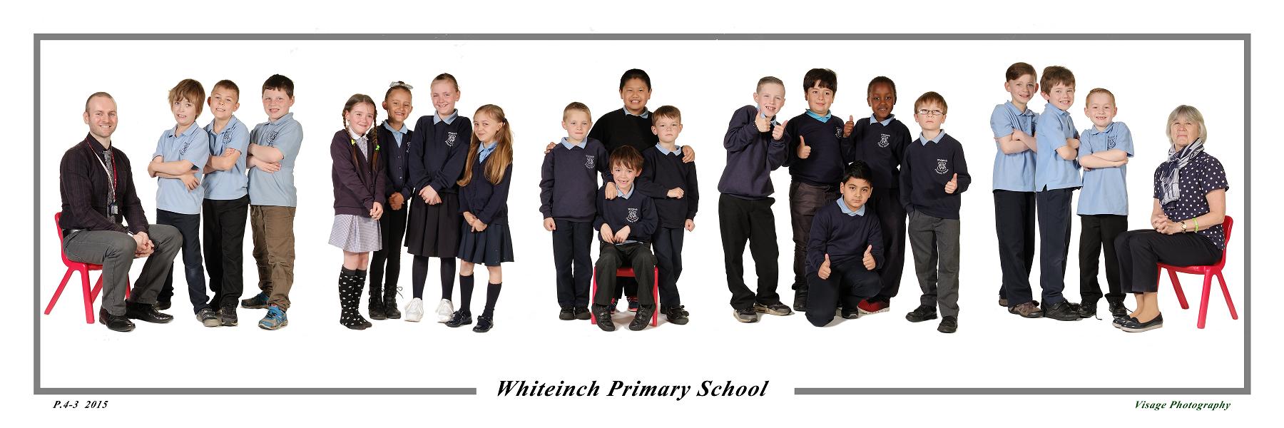 Professional photographer in Glasgow, School Portrait photographers in Glasgow, Class group panorama